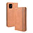 Custodia Portafoglio In Pelle Cover con Supporto BY4 per Samsung Galaxy Note 10 Lite Marrone