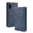 Custodia Portafoglio In Pelle Cover con Supporto BY4 per Samsung Galaxy Note 10 Plus 5G Blu