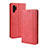 Custodia Portafoglio In Pelle Cover con Supporto BY4 per Samsung Galaxy Note 10 Plus 5G Rosso