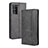 Custodia Portafoglio In Pelle Cover con Supporto BY4 per Samsung Galaxy Note 20 5G Nero