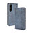 Custodia Portafoglio In Pelle Cover con Supporto BY4 per Sony Xperia 1 III Blu