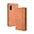 Custodia Portafoglio In Pelle Cover con Supporto BY4 per Sony Xperia 10 III Lite