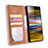 Custodia Portafoglio In Pelle Cover con Supporto BY4 per Sony Xperia 10 Plus