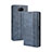 Custodia Portafoglio In Pelle Cover con Supporto BY4 per Sony Xperia 8 Blu