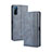 Custodia Portafoglio In Pelle Cover con Supporto BY4 per Sony Xperia L4 Blu