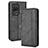 Custodia Portafoglio In Pelle Cover con Supporto BY4 per Xiaomi Black Shark 5 Pro 5G Nero