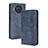 Custodia Portafoglio In Pelle Cover con Supporto BY4 per Xiaomi Mi 10i 5G Blu
