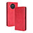Custodia Portafoglio In Pelle Cover con Supporto BY4 per Xiaomi Mi 10T Lite 5G Rosso