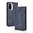 Custodia Portafoglio In Pelle Cover con Supporto BY4 per Xiaomi Mi 11X 5G Blu