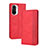 Custodia Portafoglio In Pelle Cover con Supporto BY4 per Xiaomi Mi 11X 5G Rosso