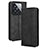 Custodia Portafoglio In Pelle Cover con Supporto BY4 per Xiaomi Mi 14 5G Nero