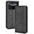 Custodia Portafoglio In Pelle Cover con Supporto BY4 per Xiaomi Poco M4 Pro 4G Nero