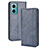 Custodia Portafoglio In Pelle Cover con Supporto BY4 per Xiaomi Redmi 10 5G