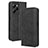 Custodia Portafoglio In Pelle Cover con Supporto BY4 per Xiaomi Redmi Note 12 Pro Speed 5G Nero