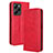 Custodia Portafoglio In Pelle Cover con Supporto BY4 per Xiaomi Redmi Note 12 Pro Speed 5G Rosso