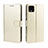 Custodia Portafoglio In Pelle Cover con Supporto BY5 per Google Pixel 4 XL Oro