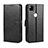 Custodia Portafoglio In Pelle Cover con Supporto BY5 per Google Pixel 4a Nero