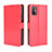 Custodia Portafoglio In Pelle Cover con Supporto BY5 per HTC Desire 21 Pro 5G Rosso