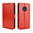 Custodia Portafoglio In Pelle Cover con Supporto BY5 per Nokia XR20 Marrone