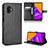 Custodia Portafoglio In Pelle Cover con Supporto BY5 per Samsung Galaxy XCover 6 Pro 5G Nero