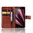 Custodia Portafoglio In Pelle Cover con Supporto BY5 per Sony Xperia Ace