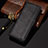 Custodia Portafoglio In Pelle Cover con Supporto BY6 per Samsung Galaxy Z Fold2 5G Nero