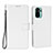 Custodia Portafoglio In Pelle Cover con Supporto BY6 per Xiaomi Poco M5S Bianco