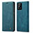 Custodia Portafoglio In Pelle Cover con Supporto C01S per Samsung Galaxy A32 5G Blu