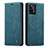 Custodia Portafoglio In Pelle Cover con Supporto C01S per Samsung Galaxy A33 5G Blu