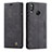 Custodia Portafoglio In Pelle Cover con Supporto C01S per Samsung Galaxy M20 Nero