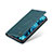 Custodia Portafoglio In Pelle Cover con Supporto C01S per Samsung Galaxy M31 Prime Edition