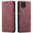 Custodia Portafoglio In Pelle Cover con Supporto C01S per Samsung Galaxy M33 5G