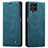 Custodia Portafoglio In Pelle Cover con Supporto C01S per Samsung Galaxy M53 5G Blu