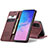 Custodia Portafoglio In Pelle Cover con Supporto C01S per Samsung Galaxy M80S