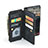 Custodia Portafoglio In Pelle Cover con Supporto C01S per Samsung Galaxy S21 5G