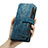 Custodia Portafoglio In Pelle Cover con Supporto C01S per Samsung Galaxy S23 5G
