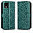 Custodia Portafoglio In Pelle Cover con Supporto C01X per Google Pixel 4 XL Verde