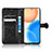 Custodia Portafoglio In Pelle Cover con Supporto C01X per Huawei Honor X8 4G