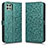 Custodia Portafoglio In Pelle Cover con Supporto C01X per Samsung Galaxy A22 5G Verde