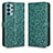 Custodia Portafoglio In Pelle Cover con Supporto C01X per Samsung Galaxy A32 5G Verde