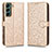 Custodia Portafoglio In Pelle Cover con Supporto C01X per Samsung Galaxy S22 5G