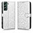 Custodia Portafoglio In Pelle Cover con Supporto C01X per Samsung Galaxy S22 5G