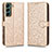 Custodia Portafoglio In Pelle Cover con Supporto C01X per Samsung Galaxy S22 Plus 5G