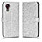 Custodia Portafoglio In Pelle Cover con Supporto C01X per Samsung Galaxy XCover 5 SM-G525F