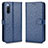 Custodia Portafoglio In Pelle Cover con Supporto C01X per Sony Xperia 10 III Lite