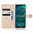 Custodia Portafoglio In Pelle Cover con Supporto C01X per Sony Xperia 5 III