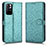 Custodia Portafoglio In Pelle Cover con Supporto C01X per Xiaomi Poco M4 Pro 5G Verde