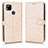 Custodia Portafoglio In Pelle Cover con Supporto C01X per Xiaomi Redmi 9 India