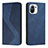 Custodia Portafoglio In Pelle Cover con Supporto C02 per Xiaomi Mi 11 Lite 5G Blu