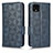 Custodia Portafoglio In Pelle Cover con Supporto C02X per Google Pixel 4 XL